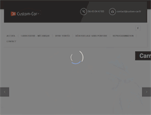 Tablet Screenshot of custom-car.fr